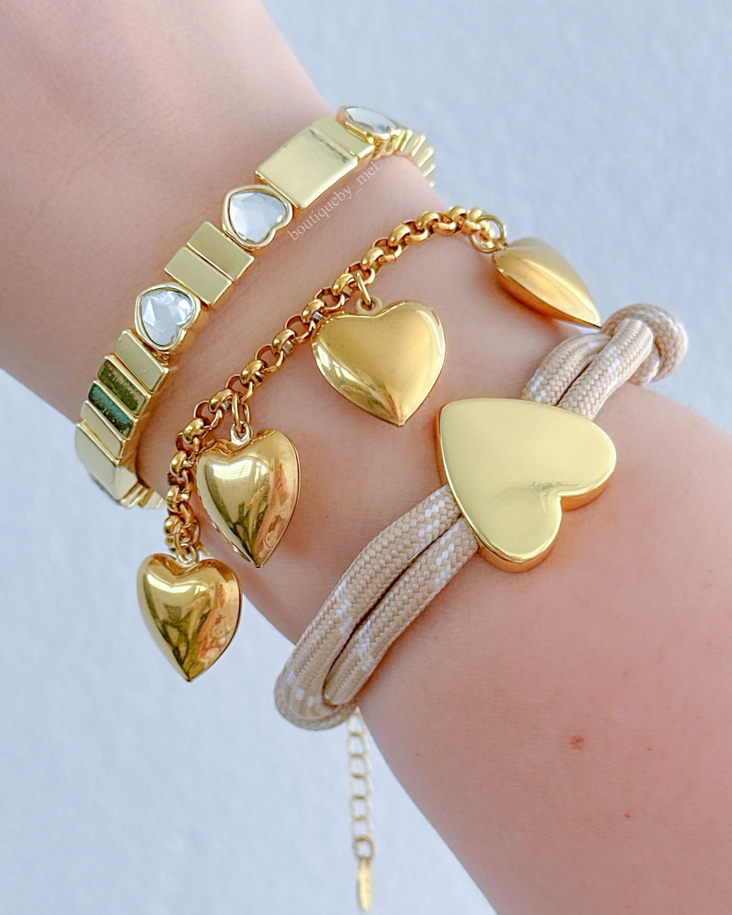 Nude Heart Bracelet