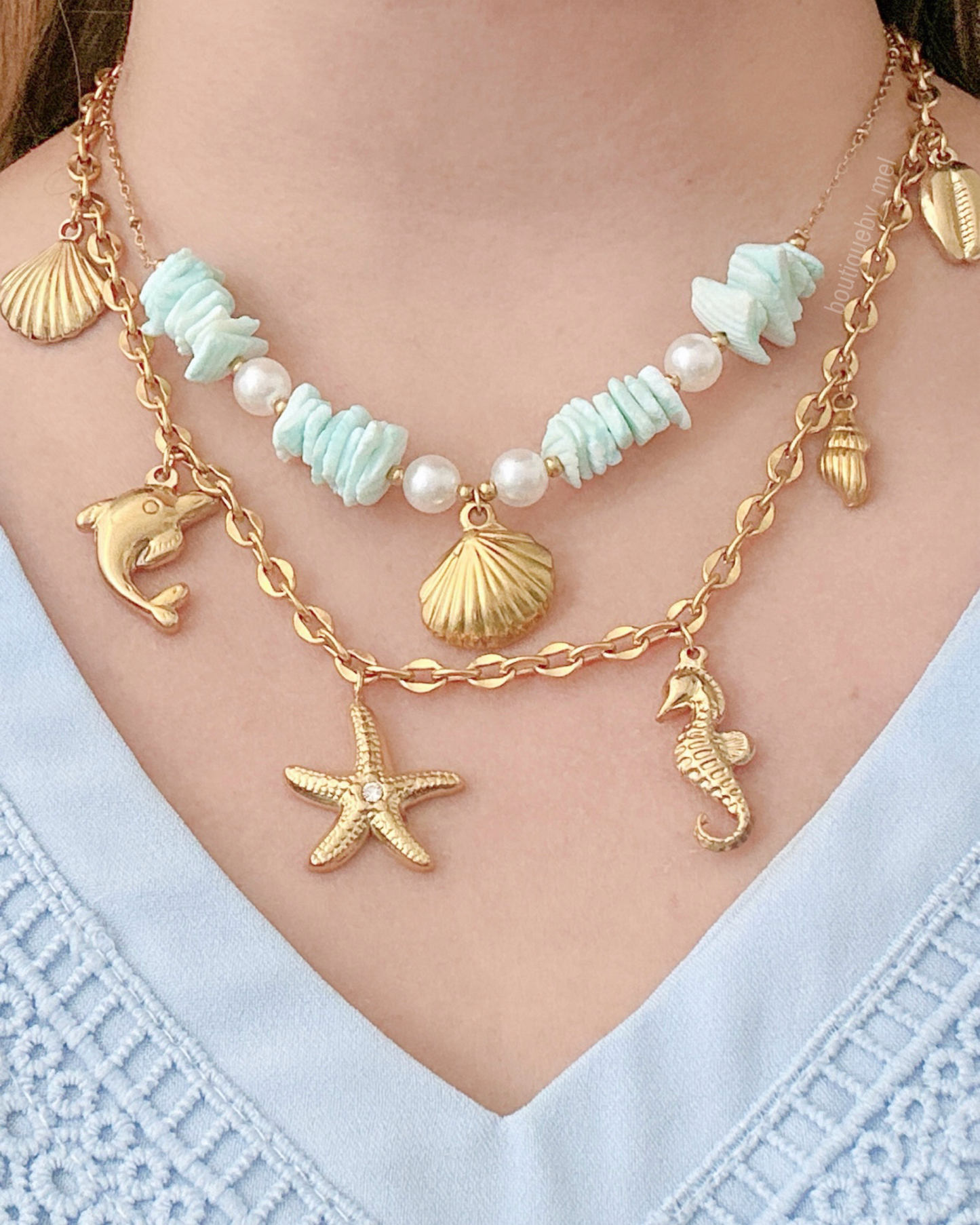 Ocean Charms Necklace
