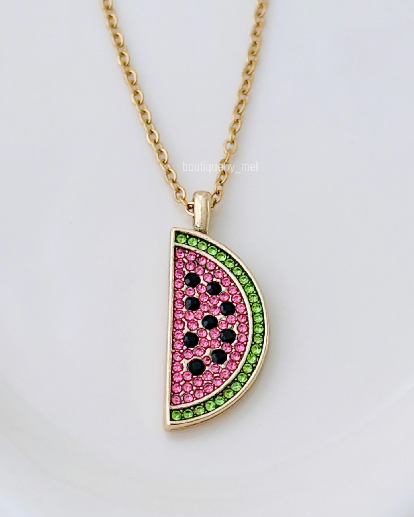 Glam Watermelon Necklace