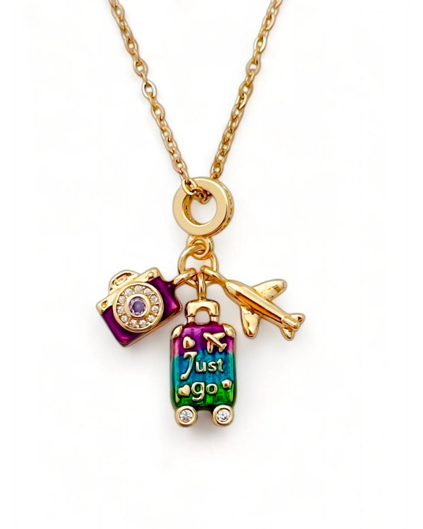 Just Go Necklace