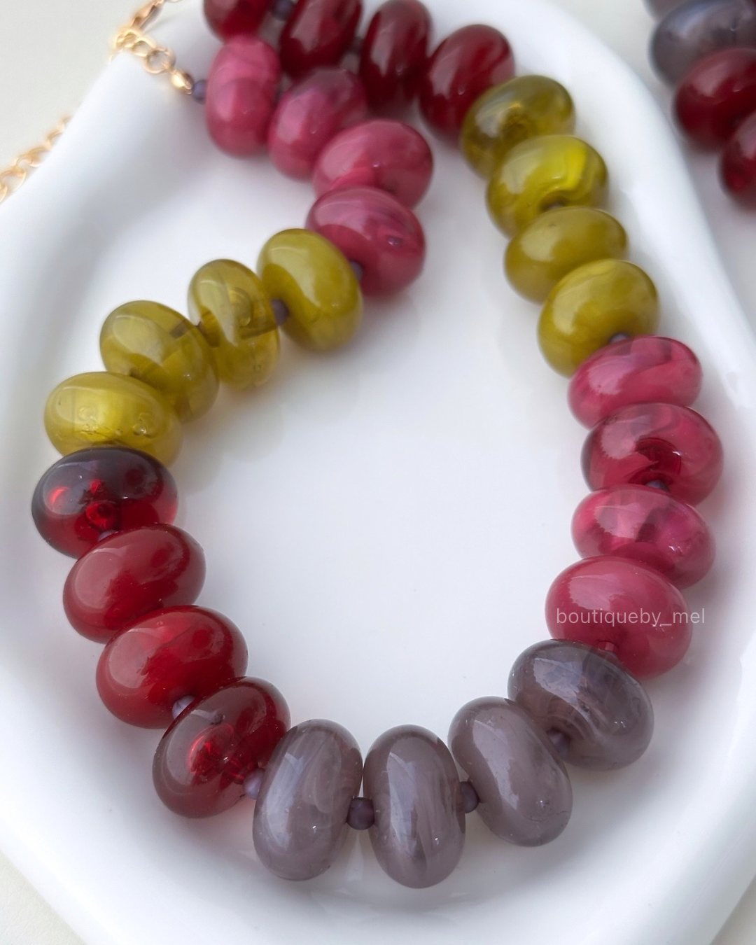 Berry Olive Necklace