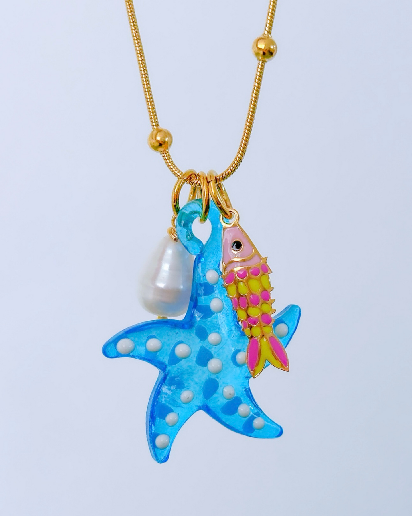 Blue Paradise Necklace