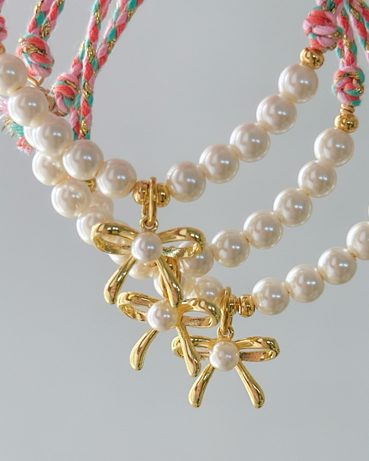 Pearl Bow Bracelet