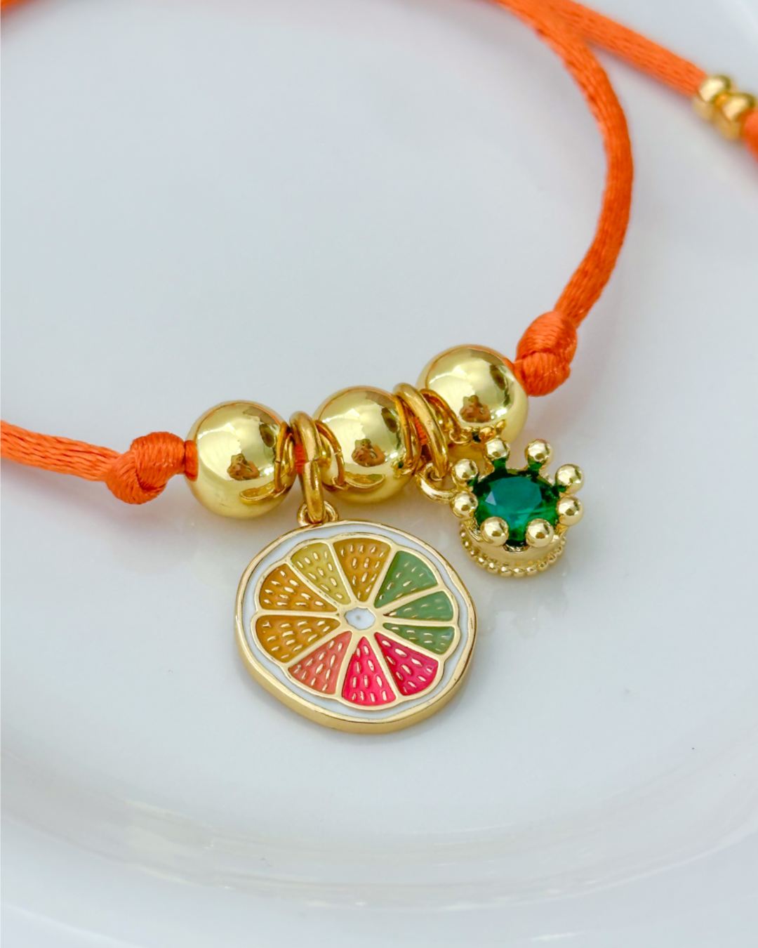 Orange Fall Bracelet