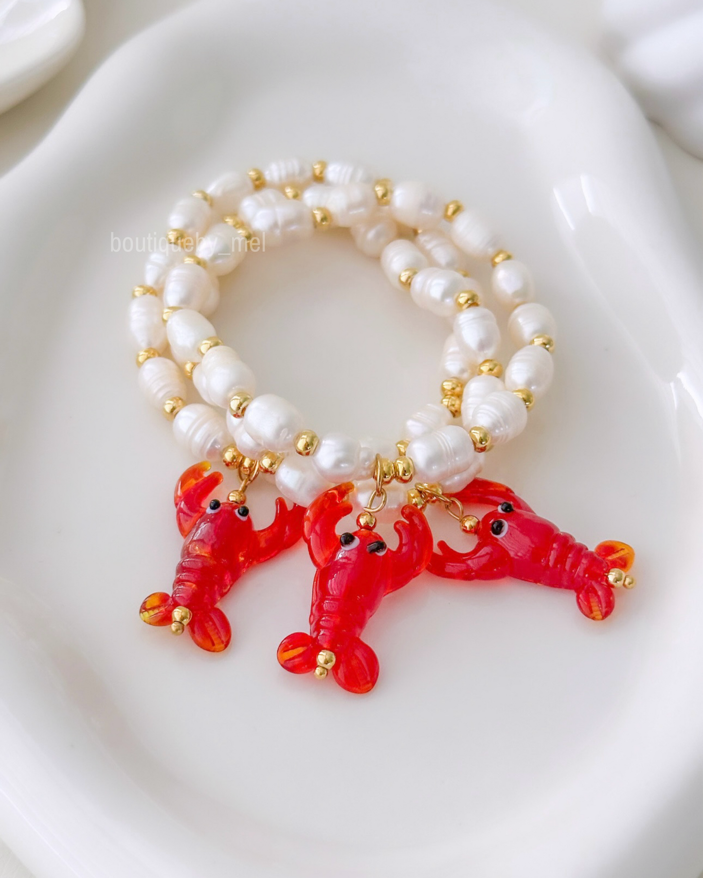 Tropical Lobster Bracelet