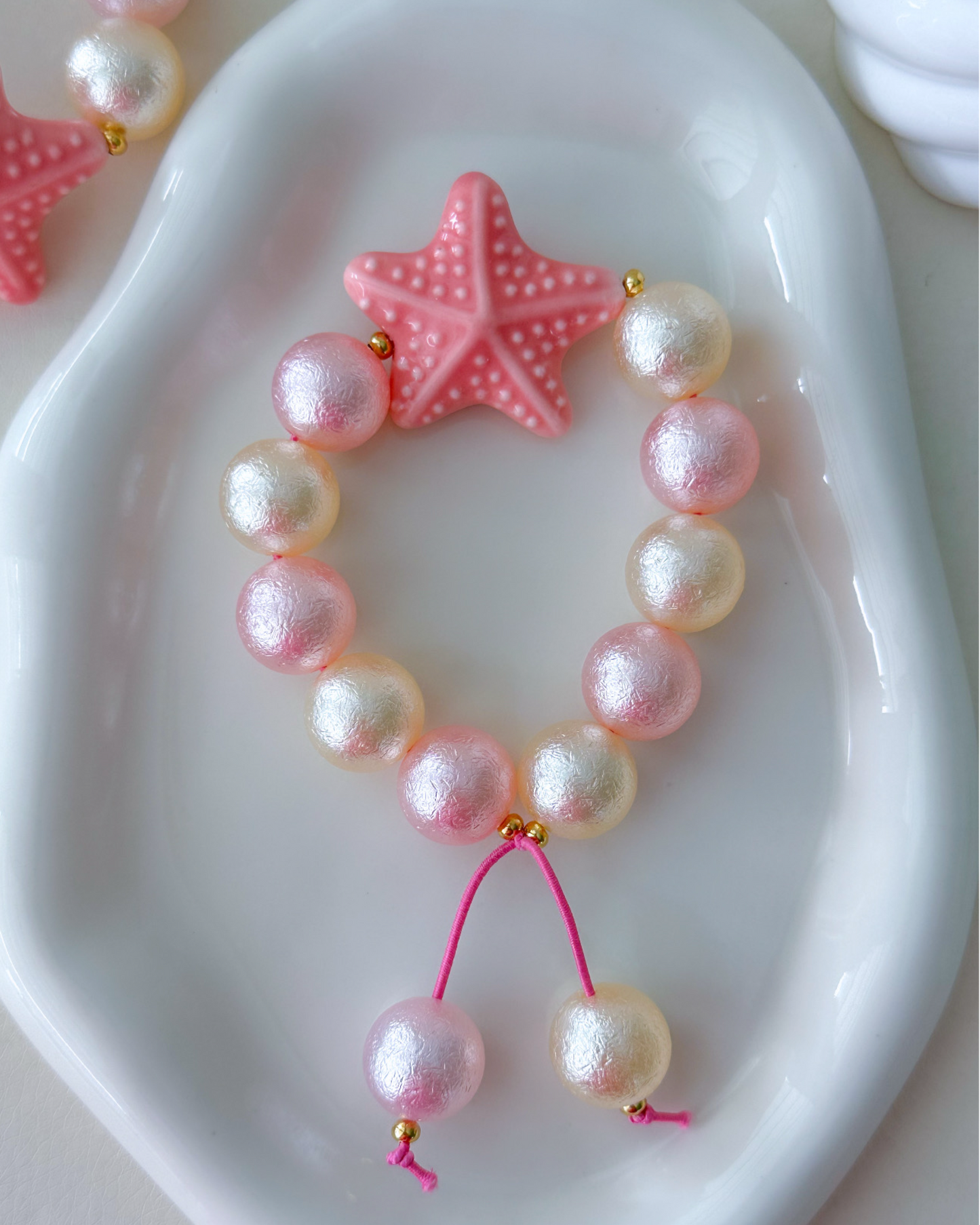 Peachy Ocean Bracelet