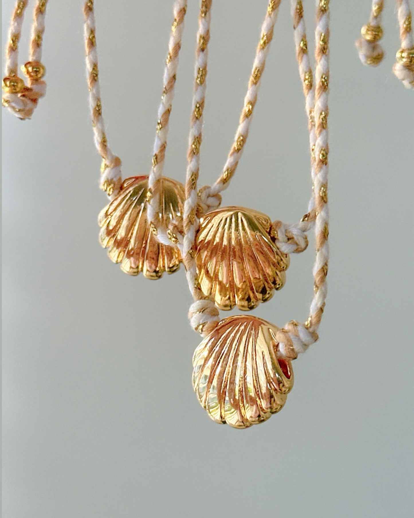 Sunlit Shell Bracelet