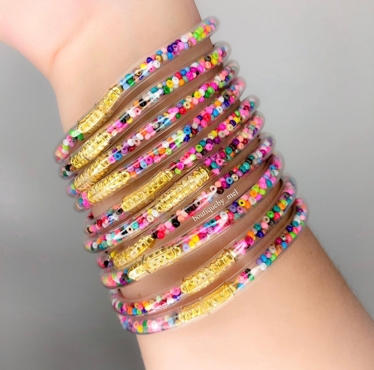Sprinkles Jelly Bangles
