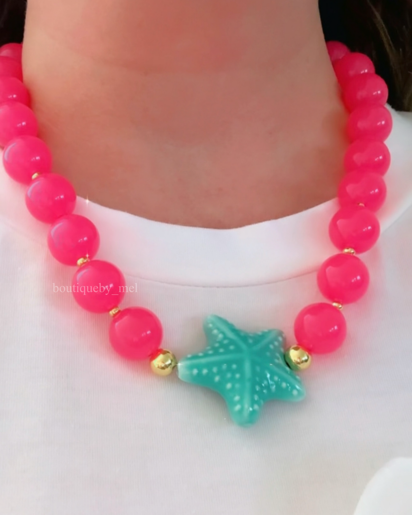 Pink Tropic Necklace