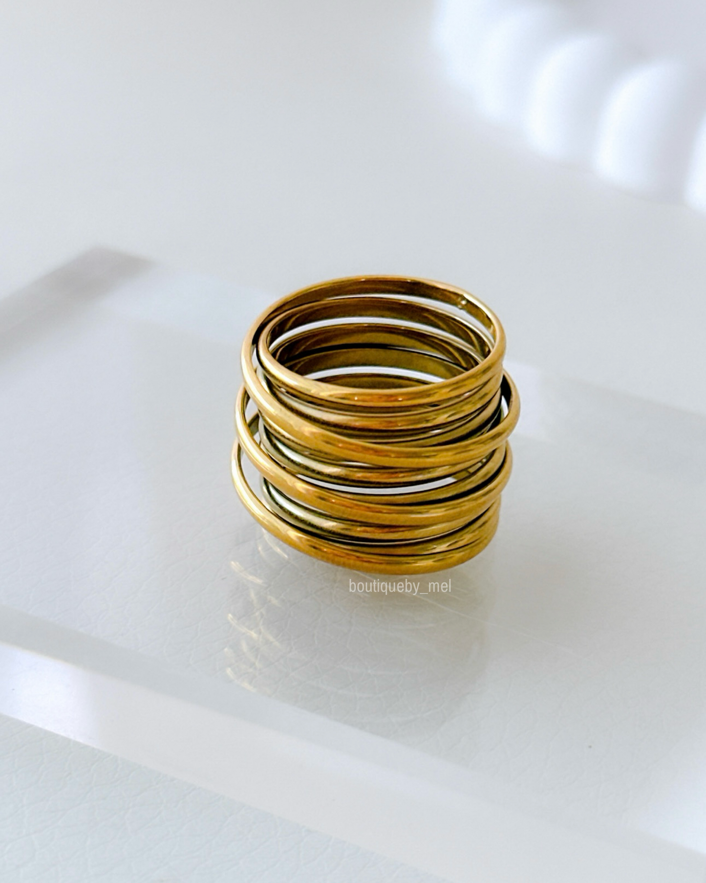 Spiral Wrapped Ring