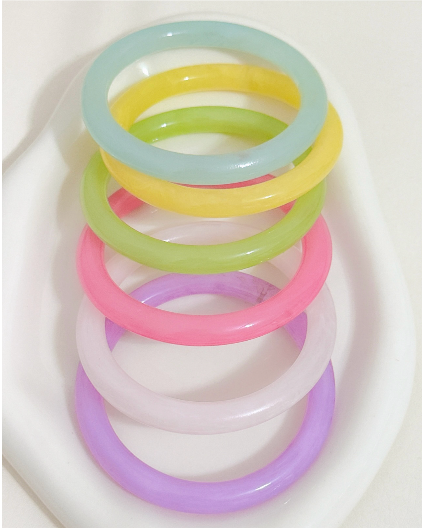 Tropical Bangles (set of 6)