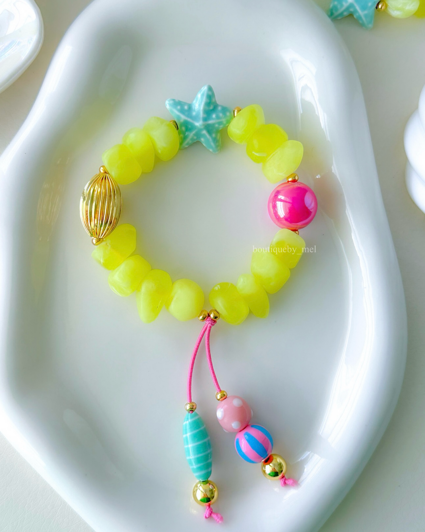 Lime Splash Bracelet