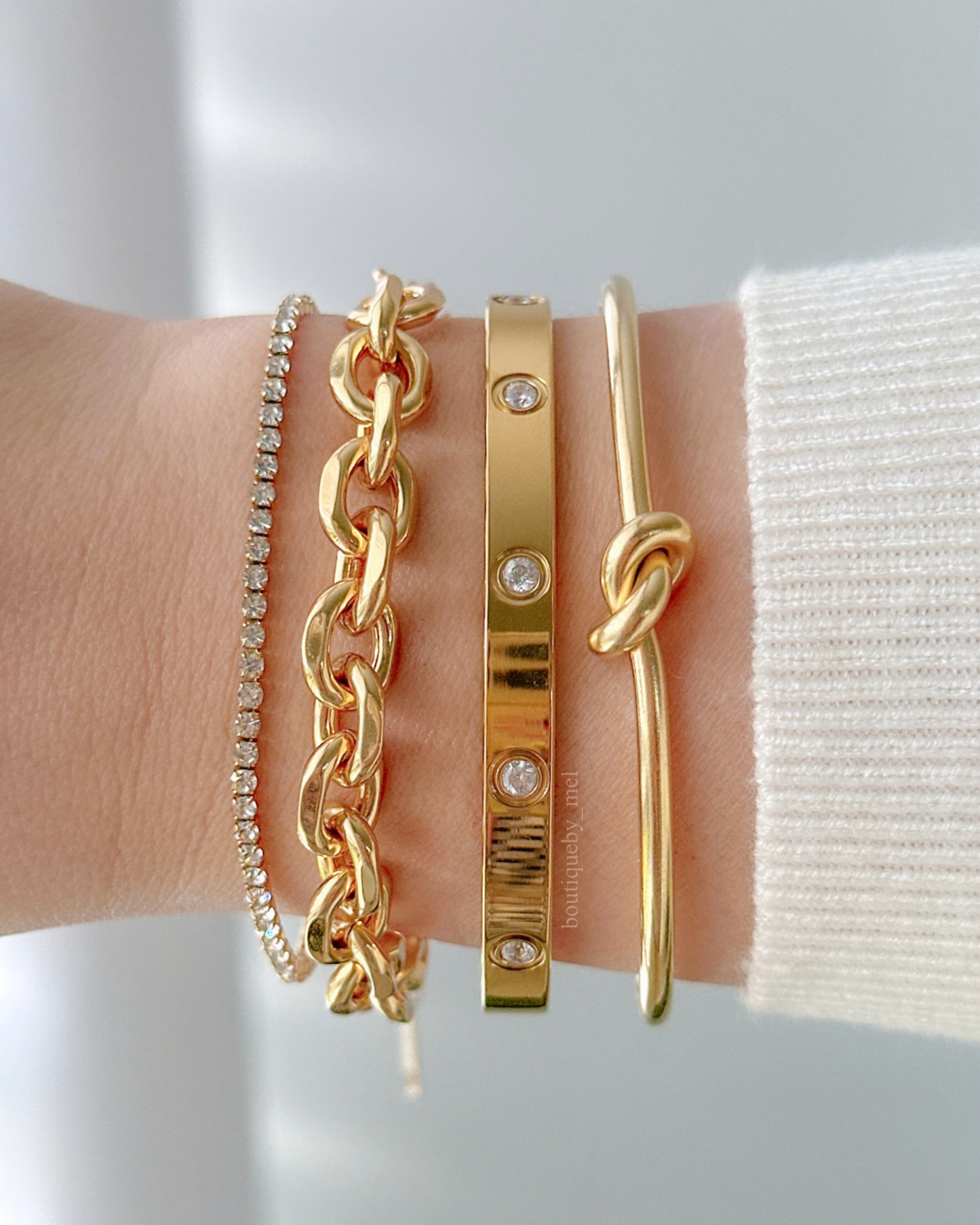 Thin Tennis Bracelet