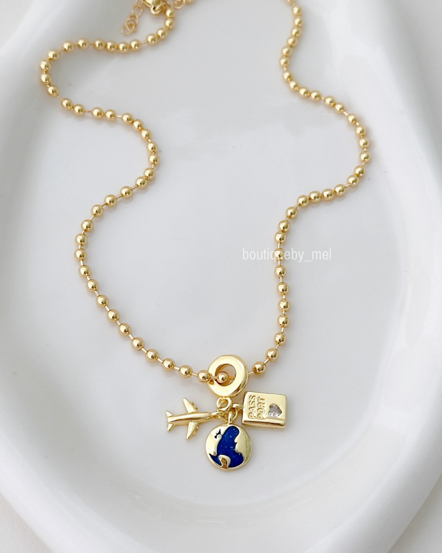 Travel Addict Necklace