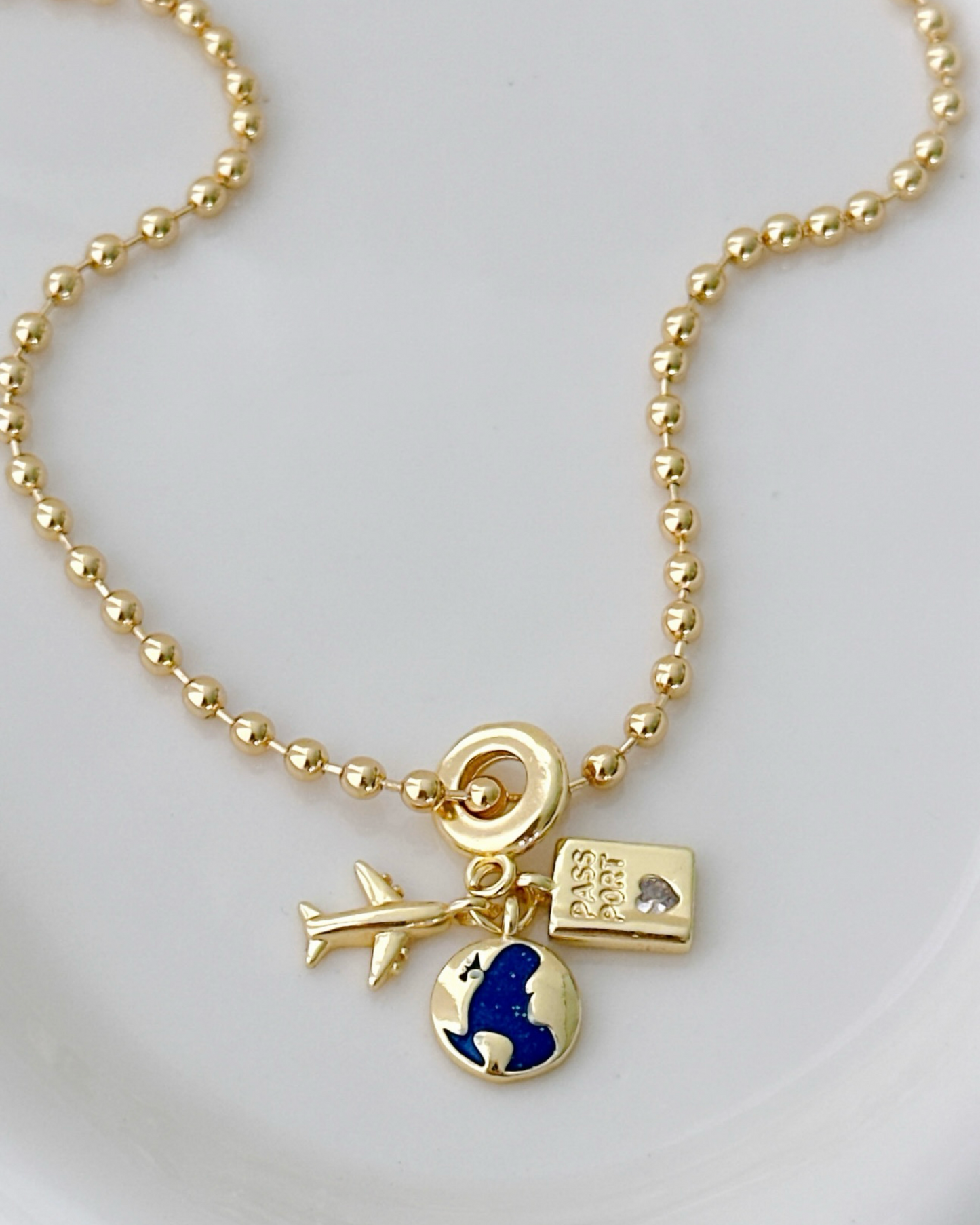 Travel Addict Necklace