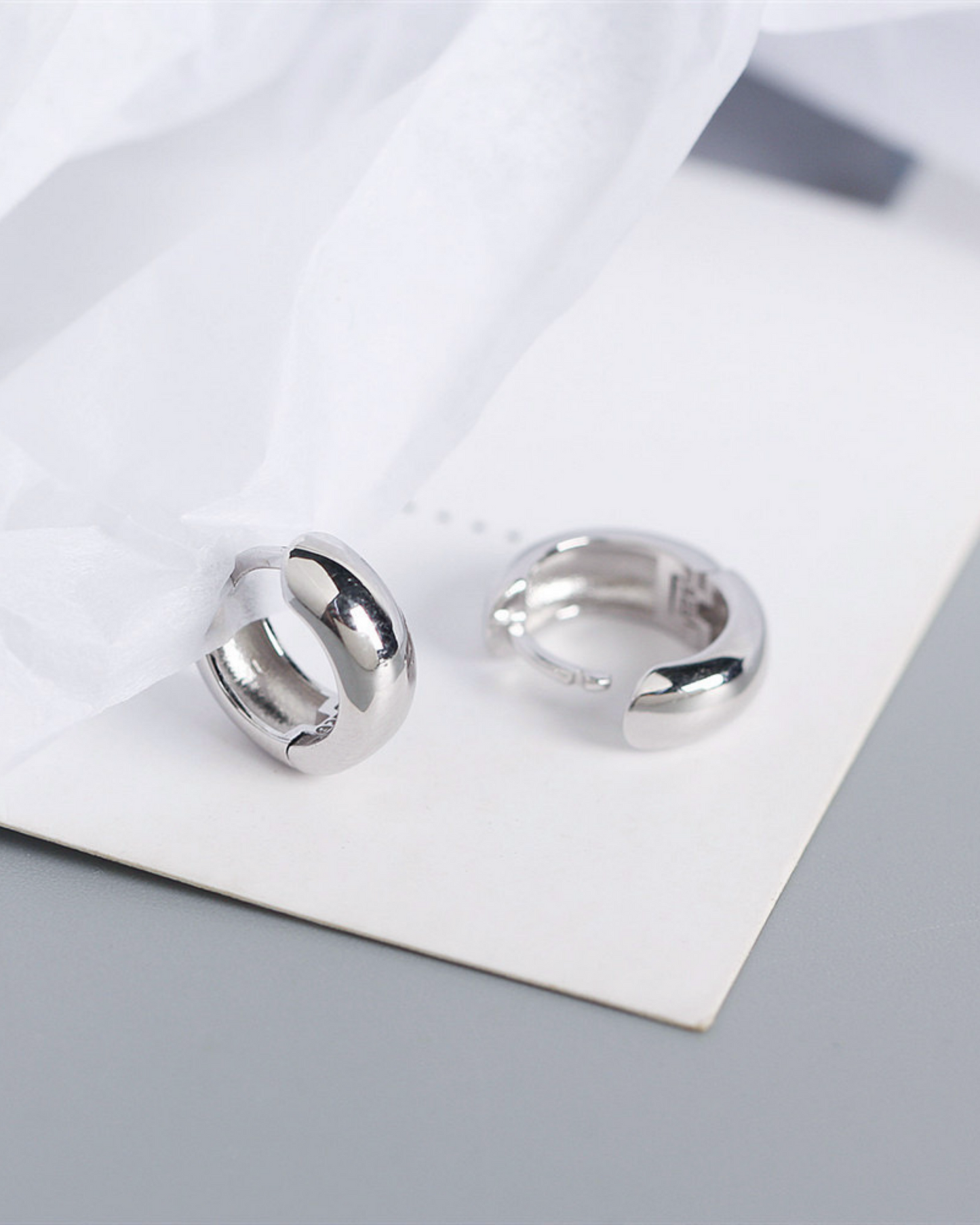 Sterling Silver Small Hoops