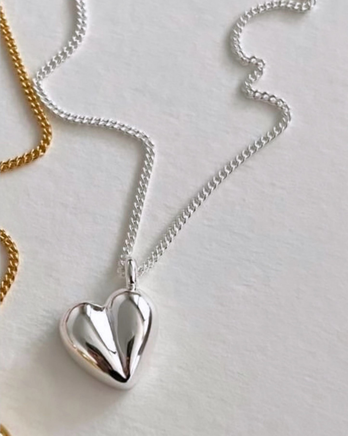 Sterling Silver Heart Necklace