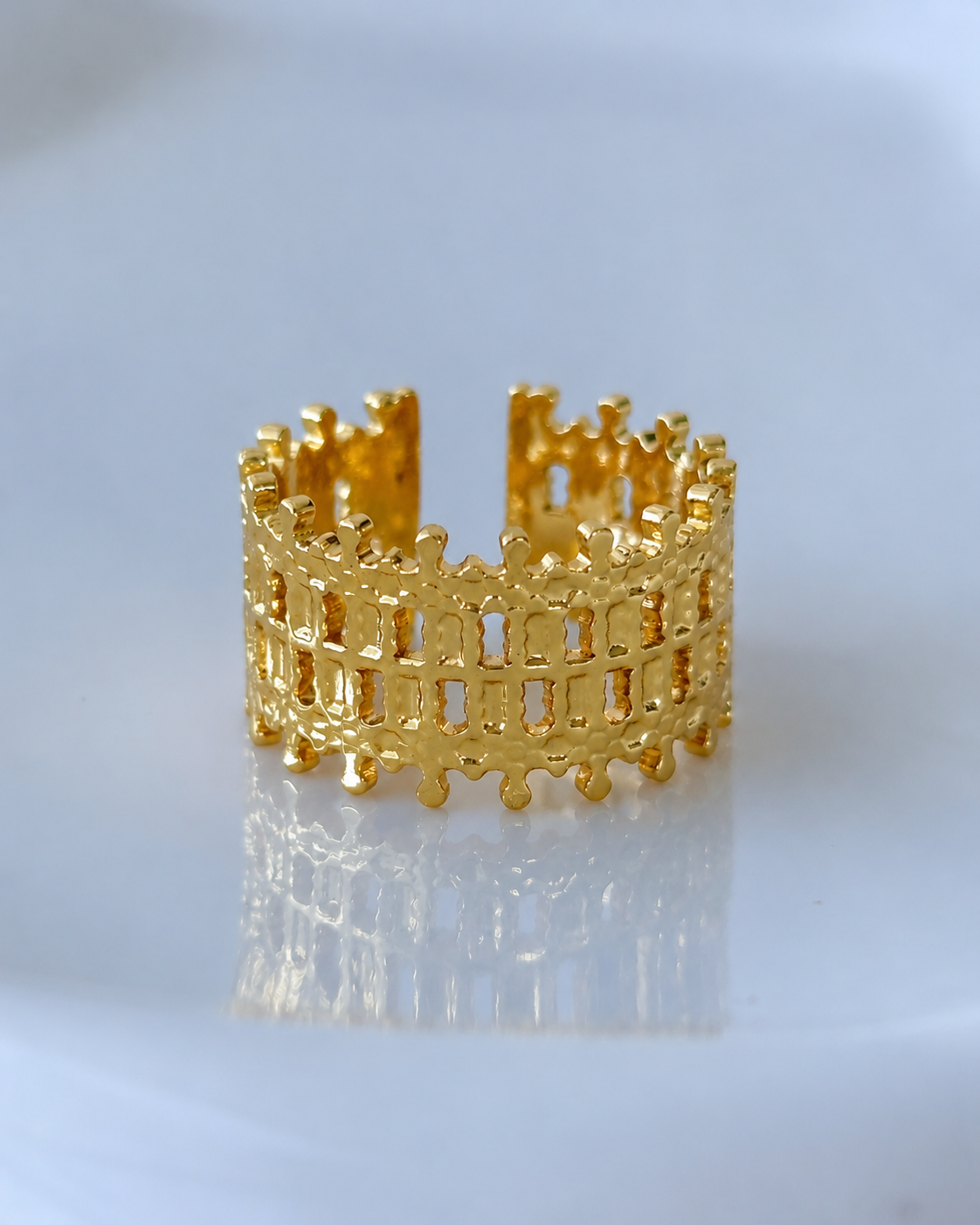 Golden Crown Ring