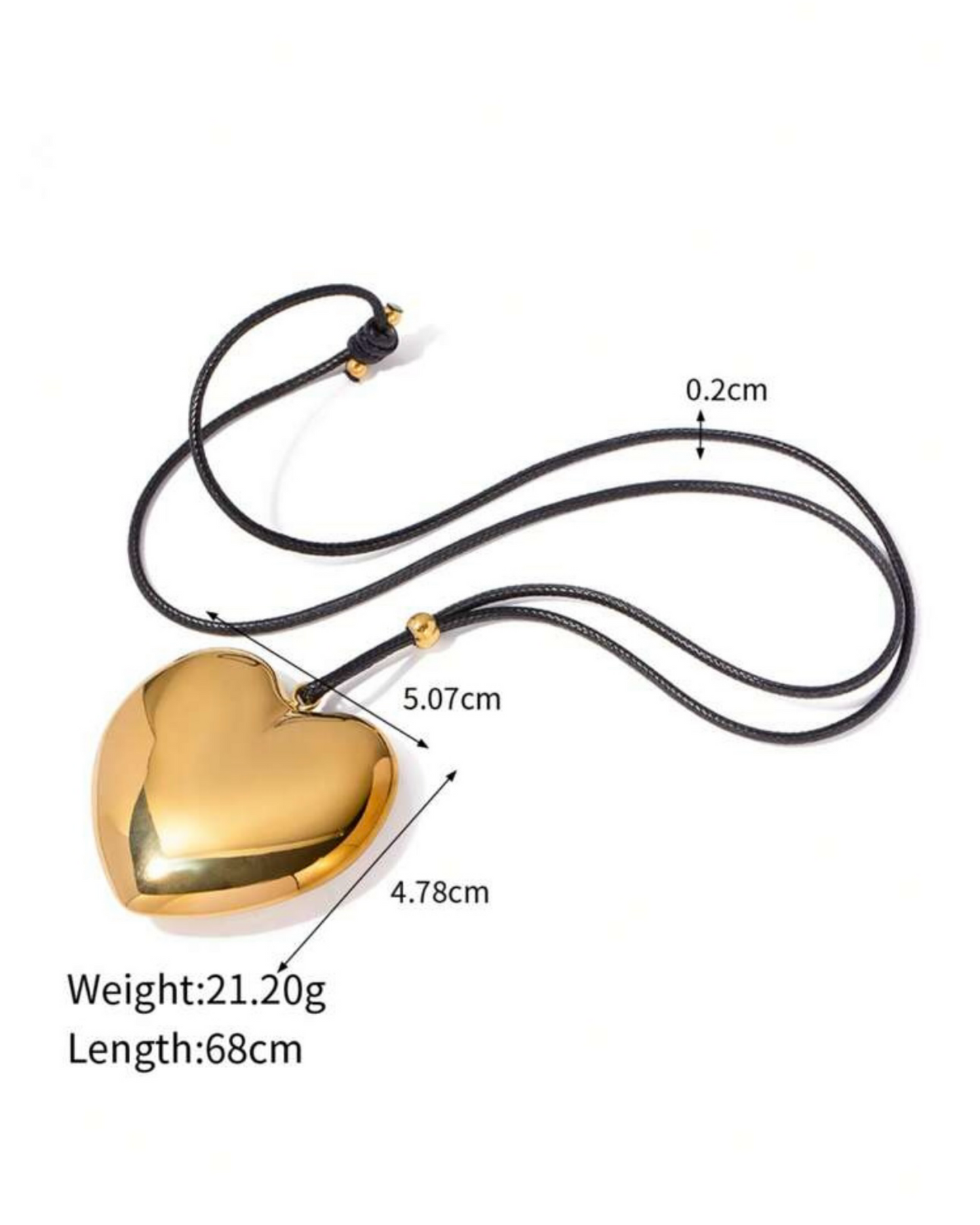Big Heart Necklace