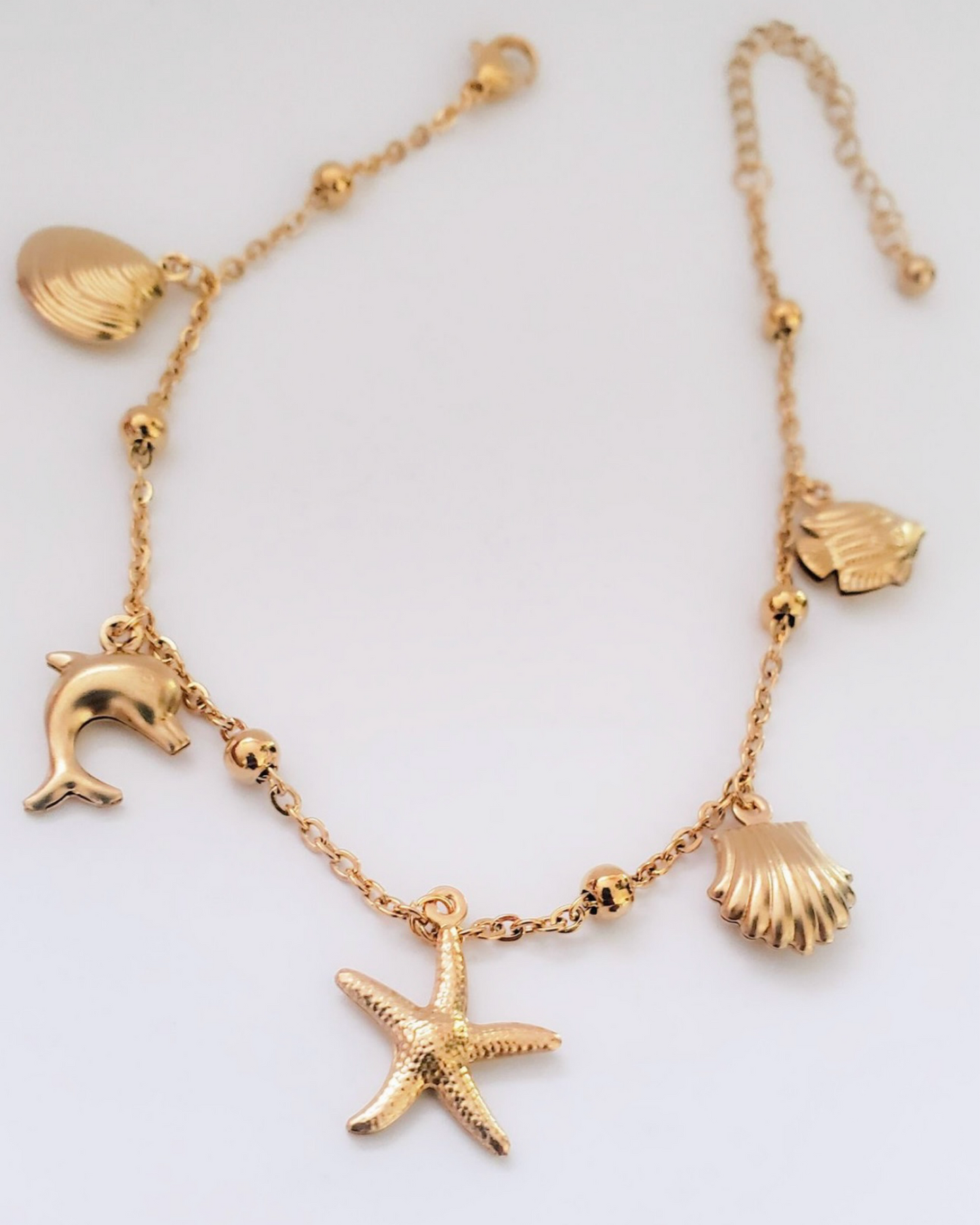 Golden Sea Anklet