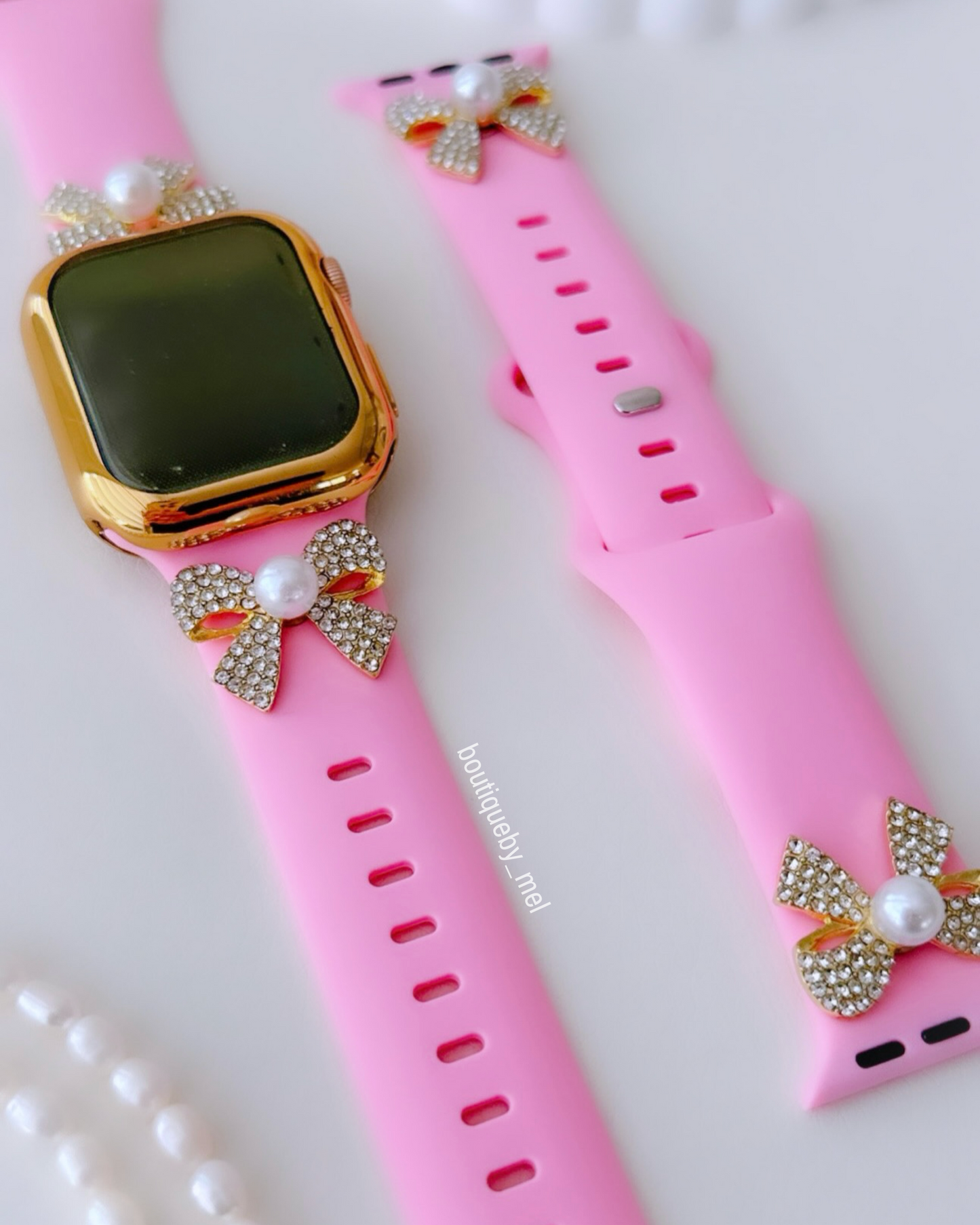 Zirconia Bows Apple Watch Band