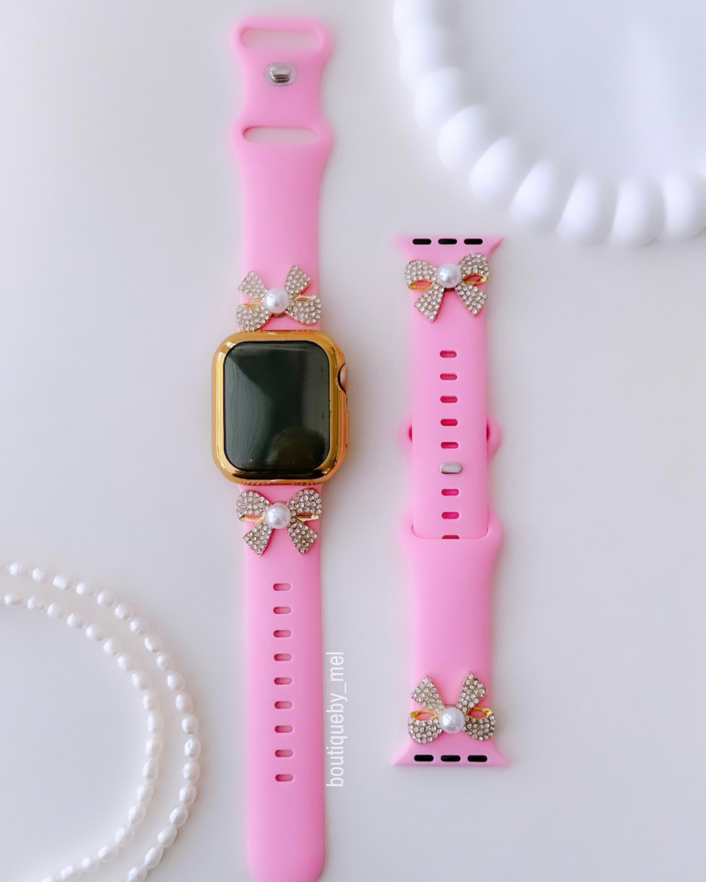 Zirconia Bows Apple Watch Band