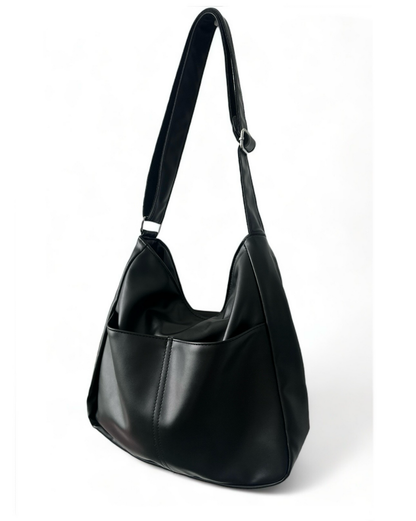 Black Leather Handbag