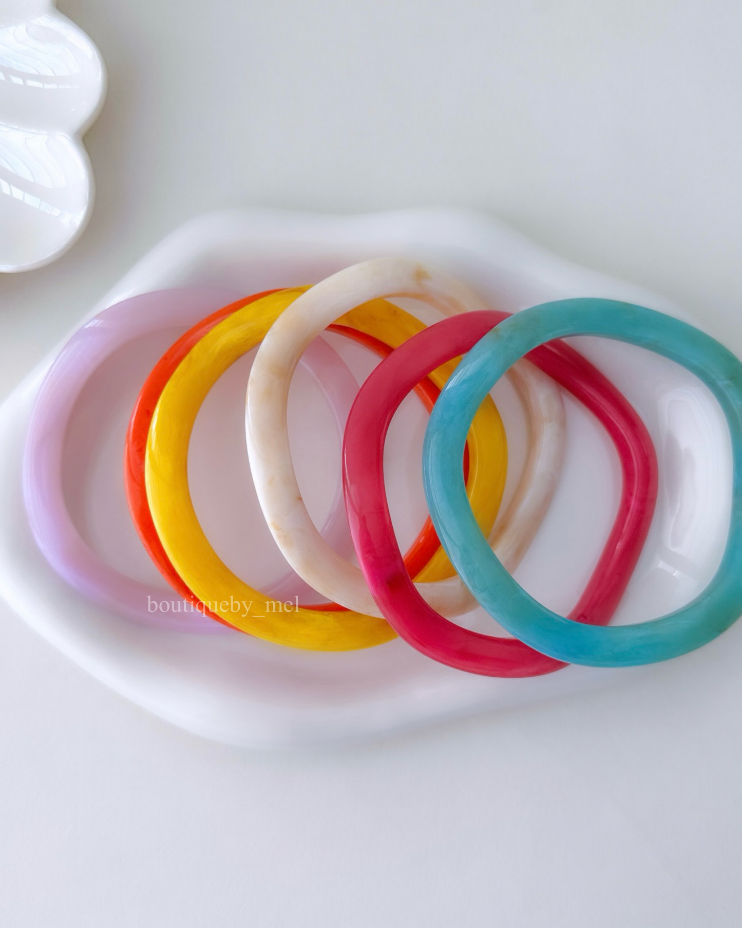 Wave Bangles (Set of 6)