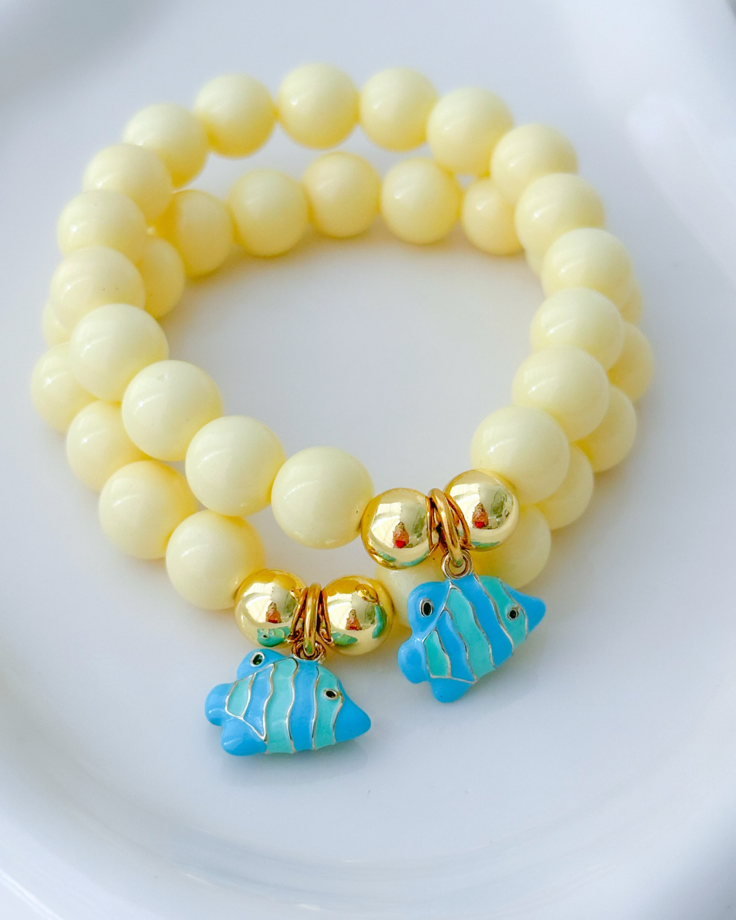 Blue Fish Bracelet