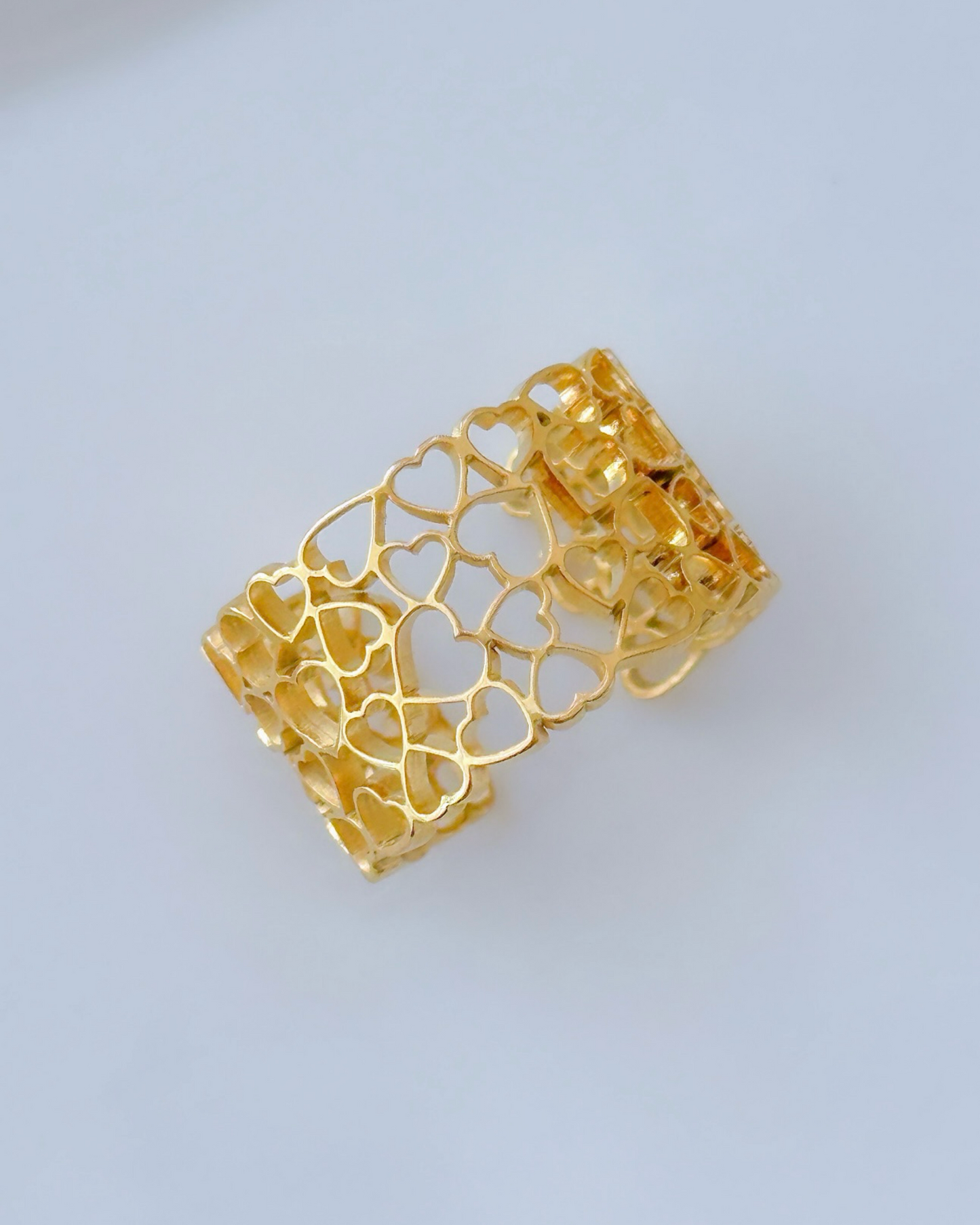 Mini Hearts Ring