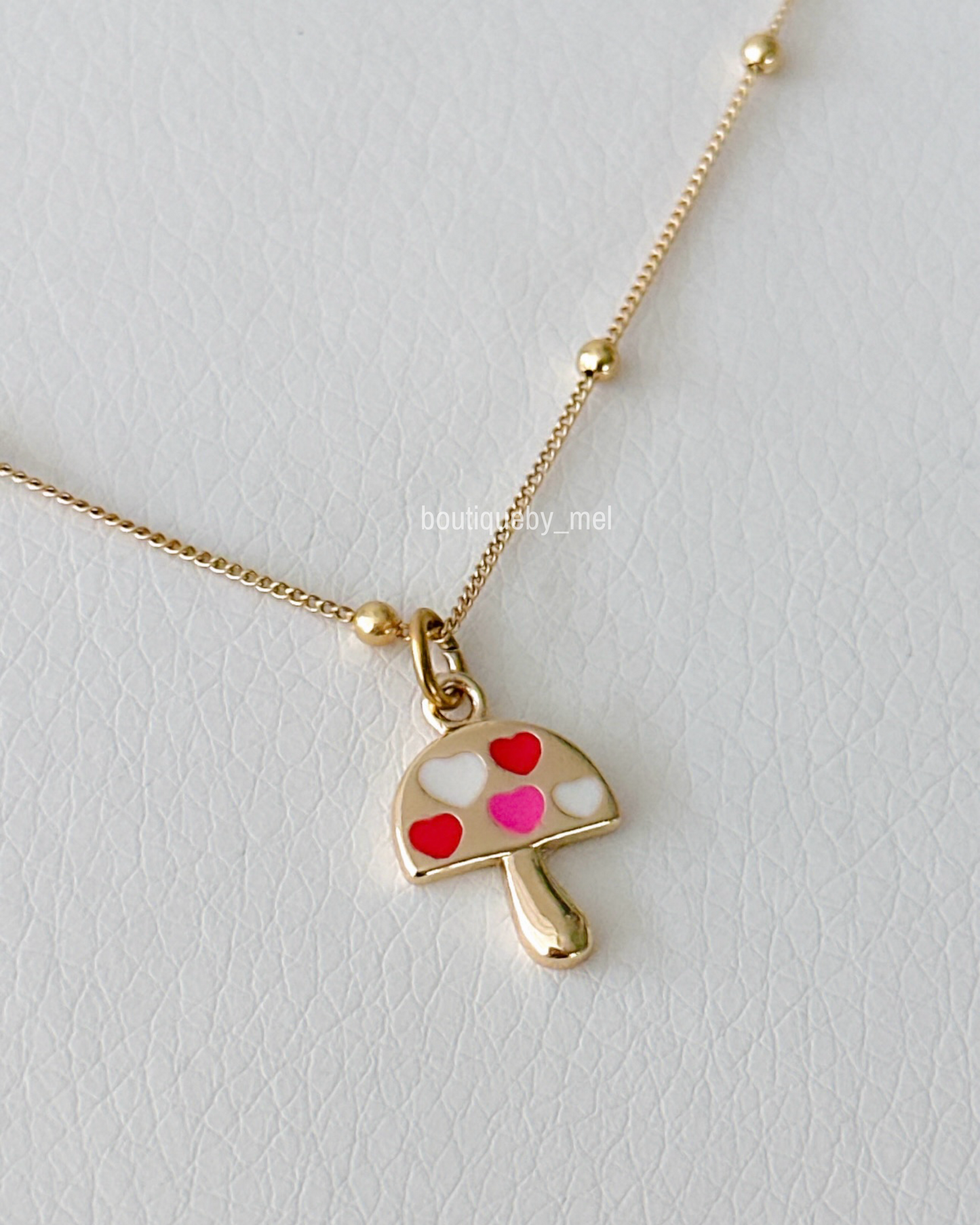 Love Mushroom Necklace