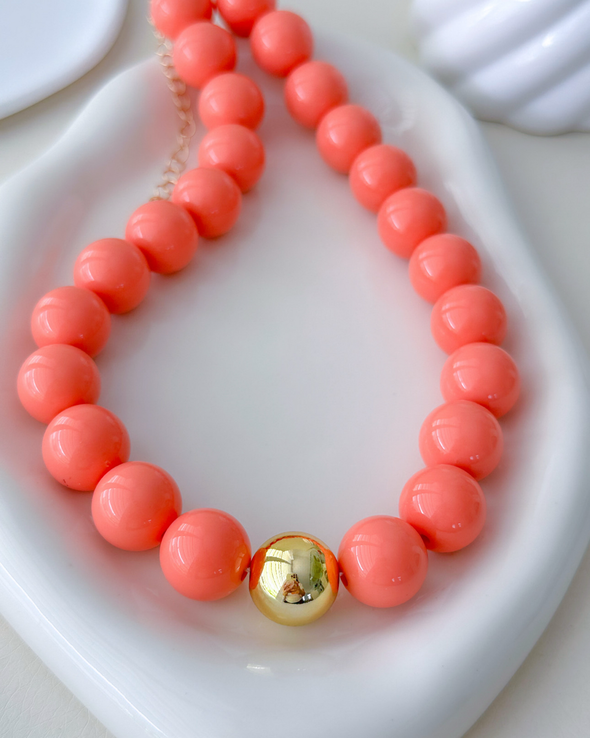 Peachy Necklace