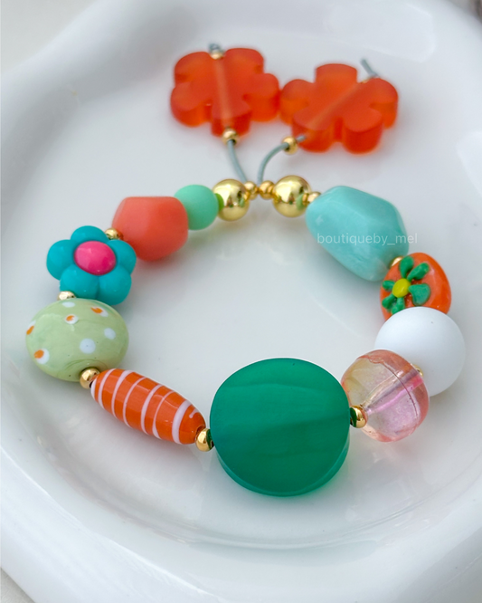 Emerald Bloom Bracelet