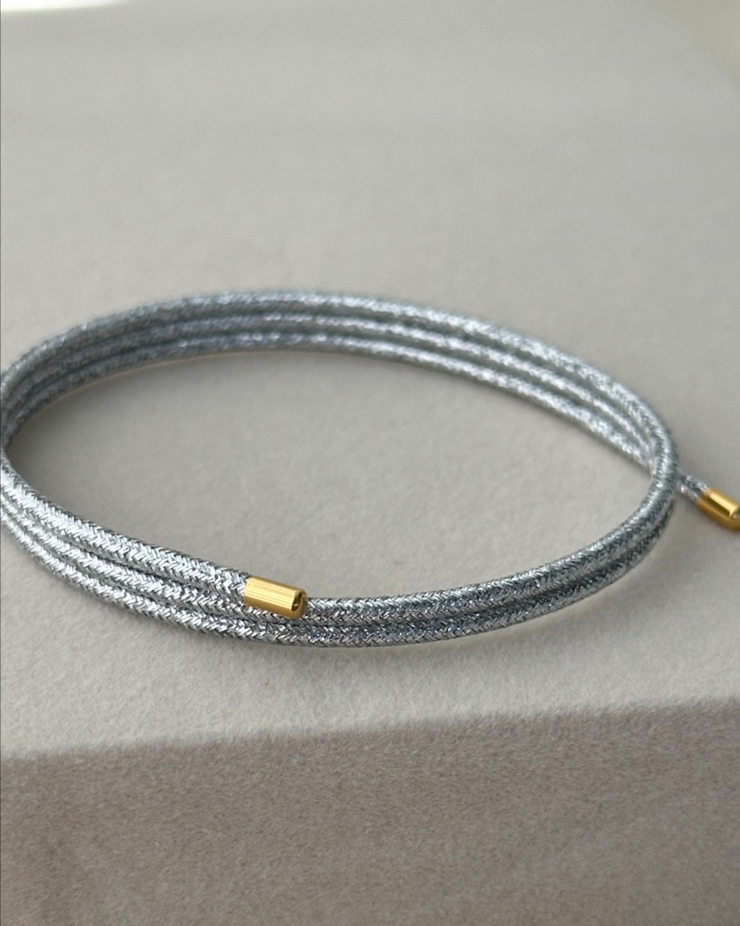 Silver Magnetic Cord