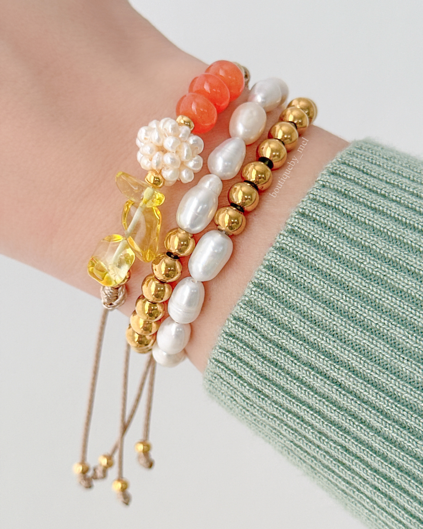 Amber Glow Bracelet