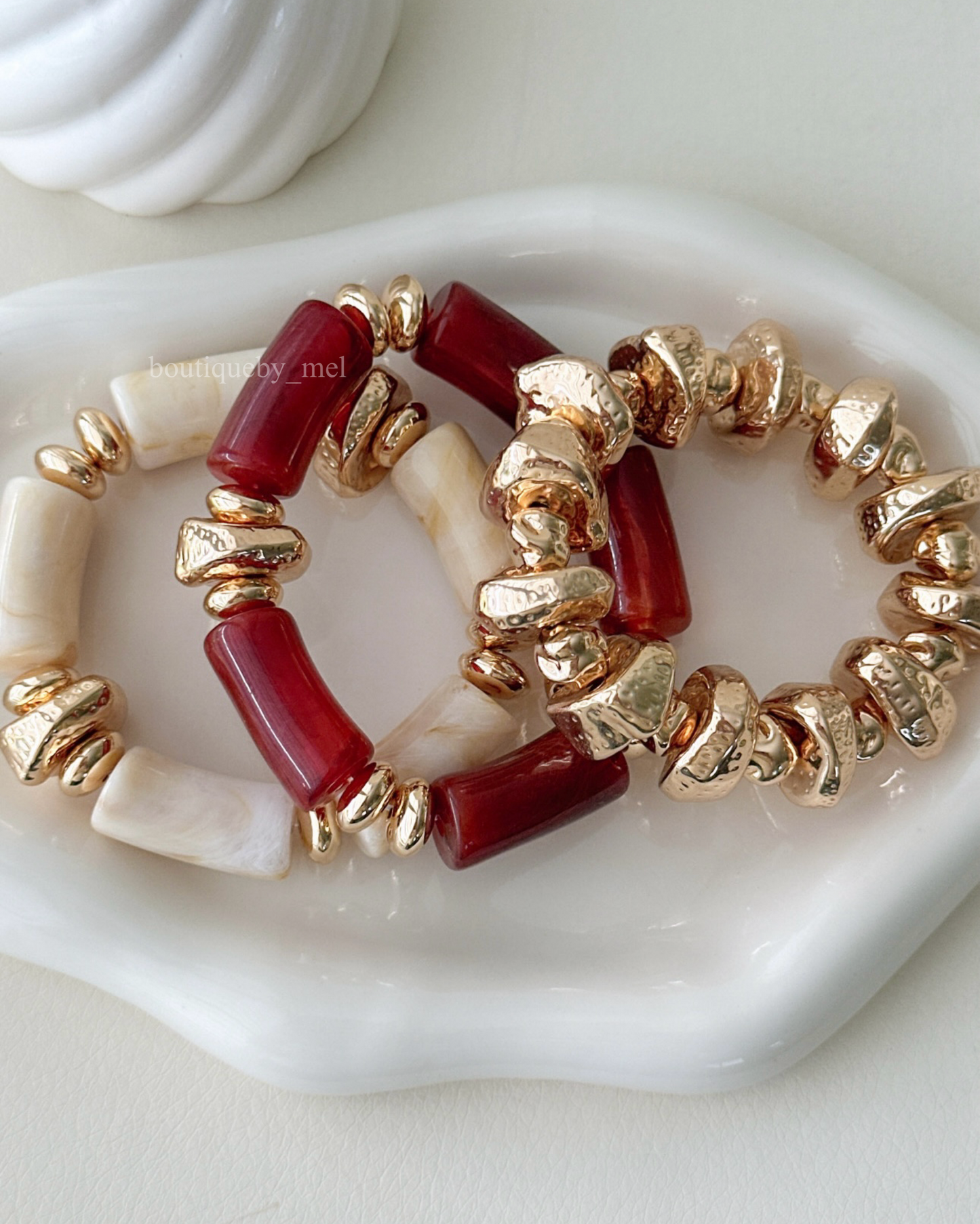 Autumn Spice Bracelets (set of 3)