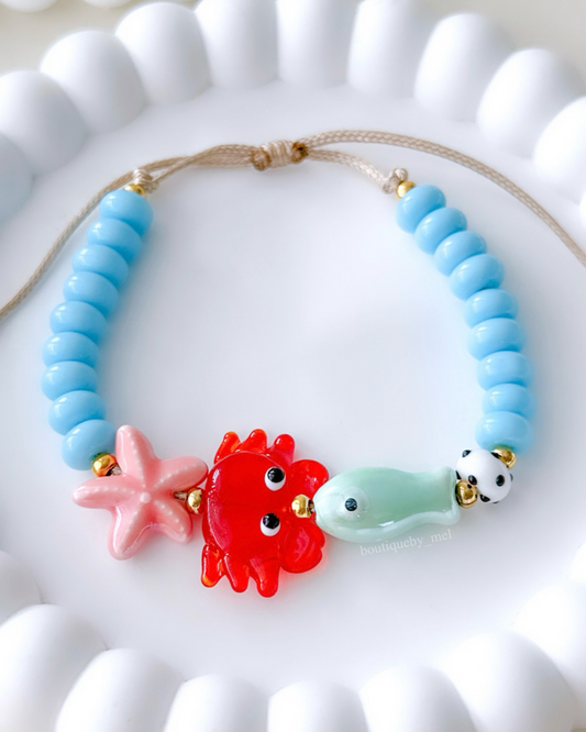 Tropical Crab Bracelet