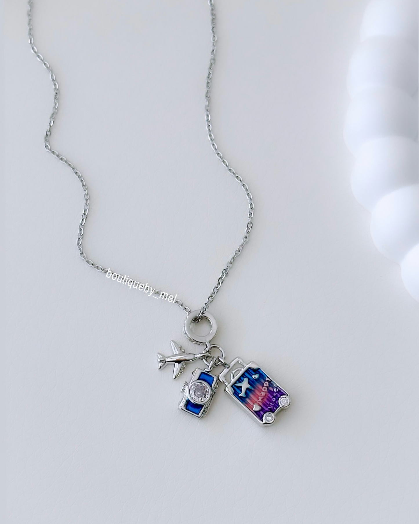 Happy Travel Necklace