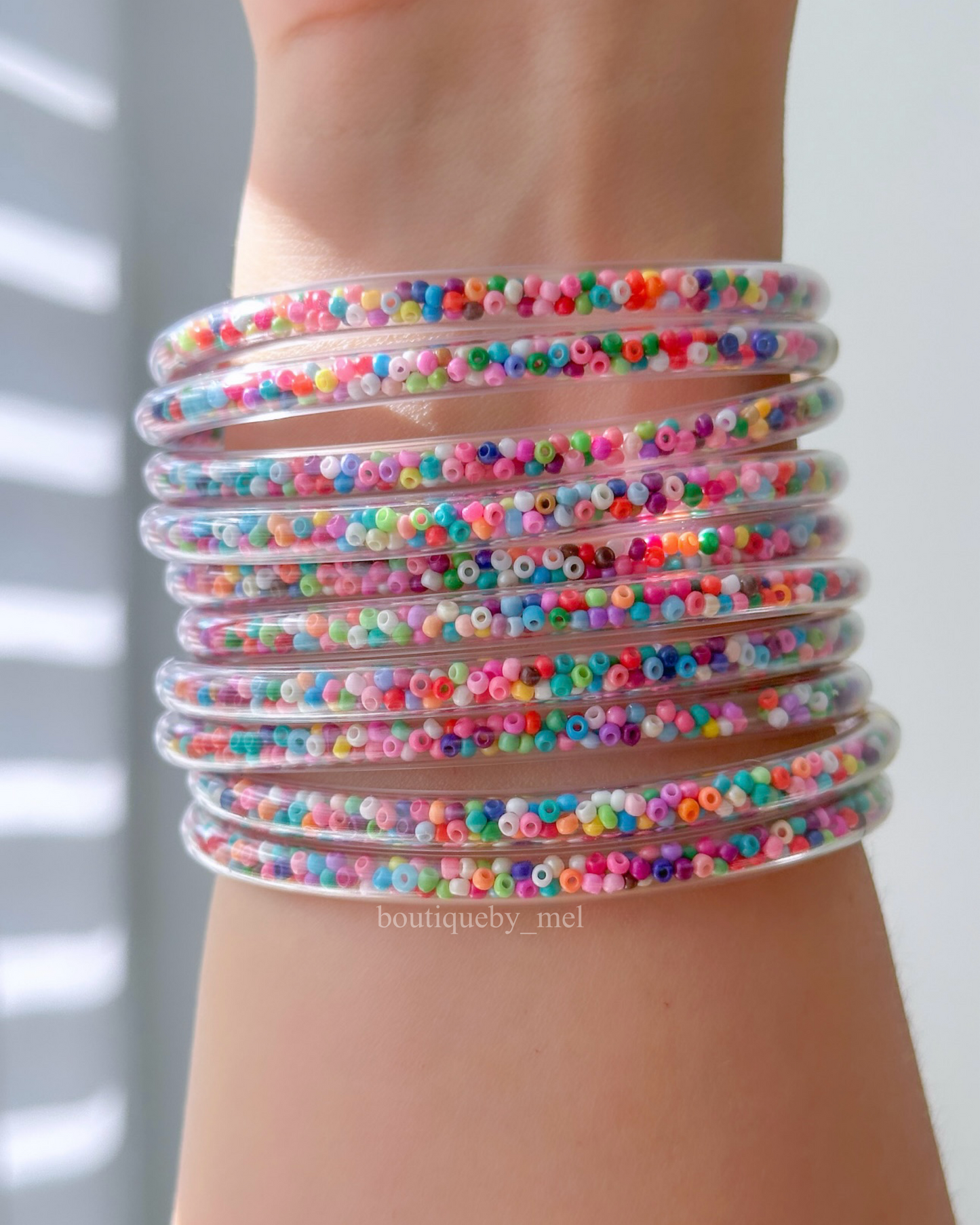 Sprinkles Jelly Bangles
