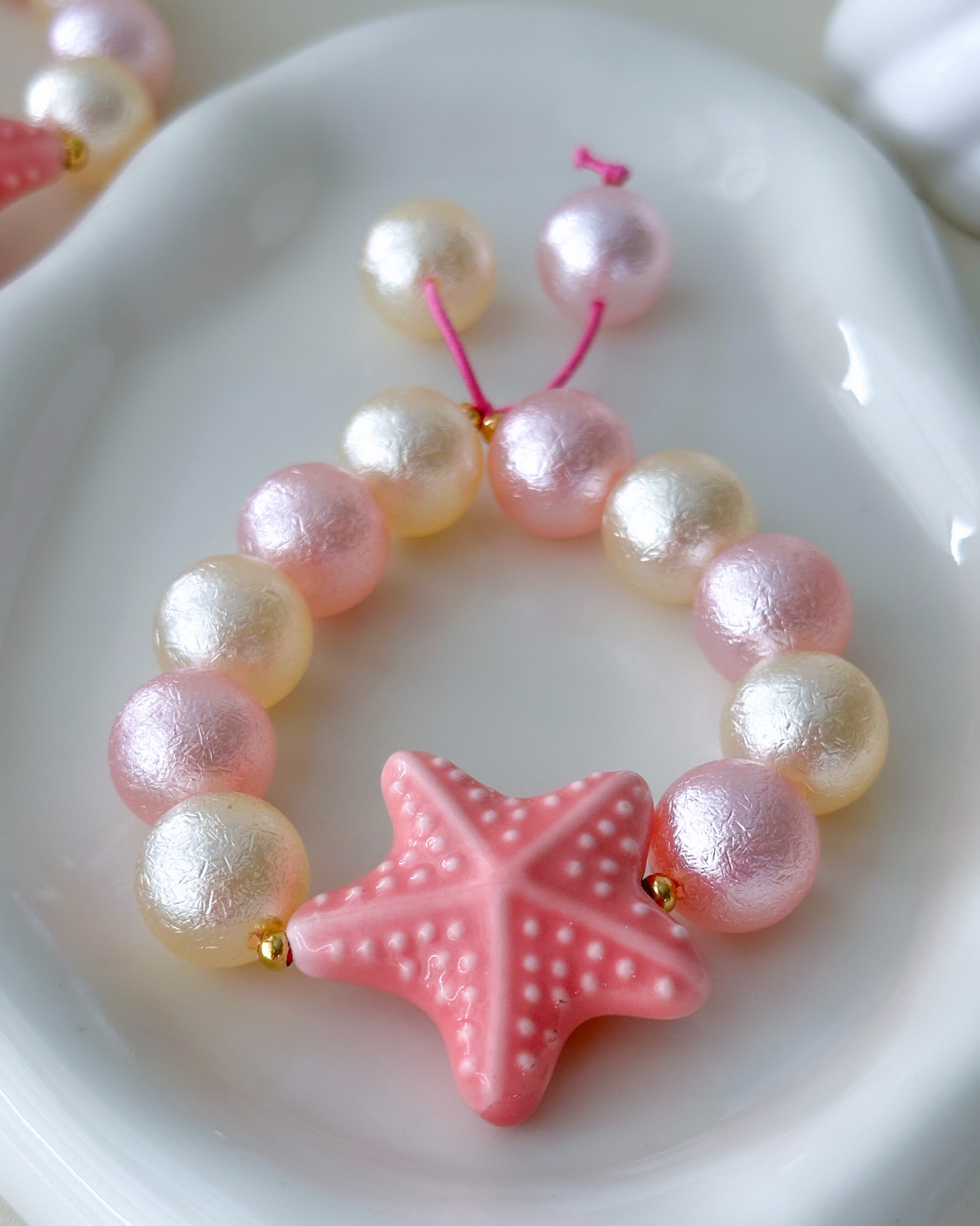 Peachy Ocean Bracelet