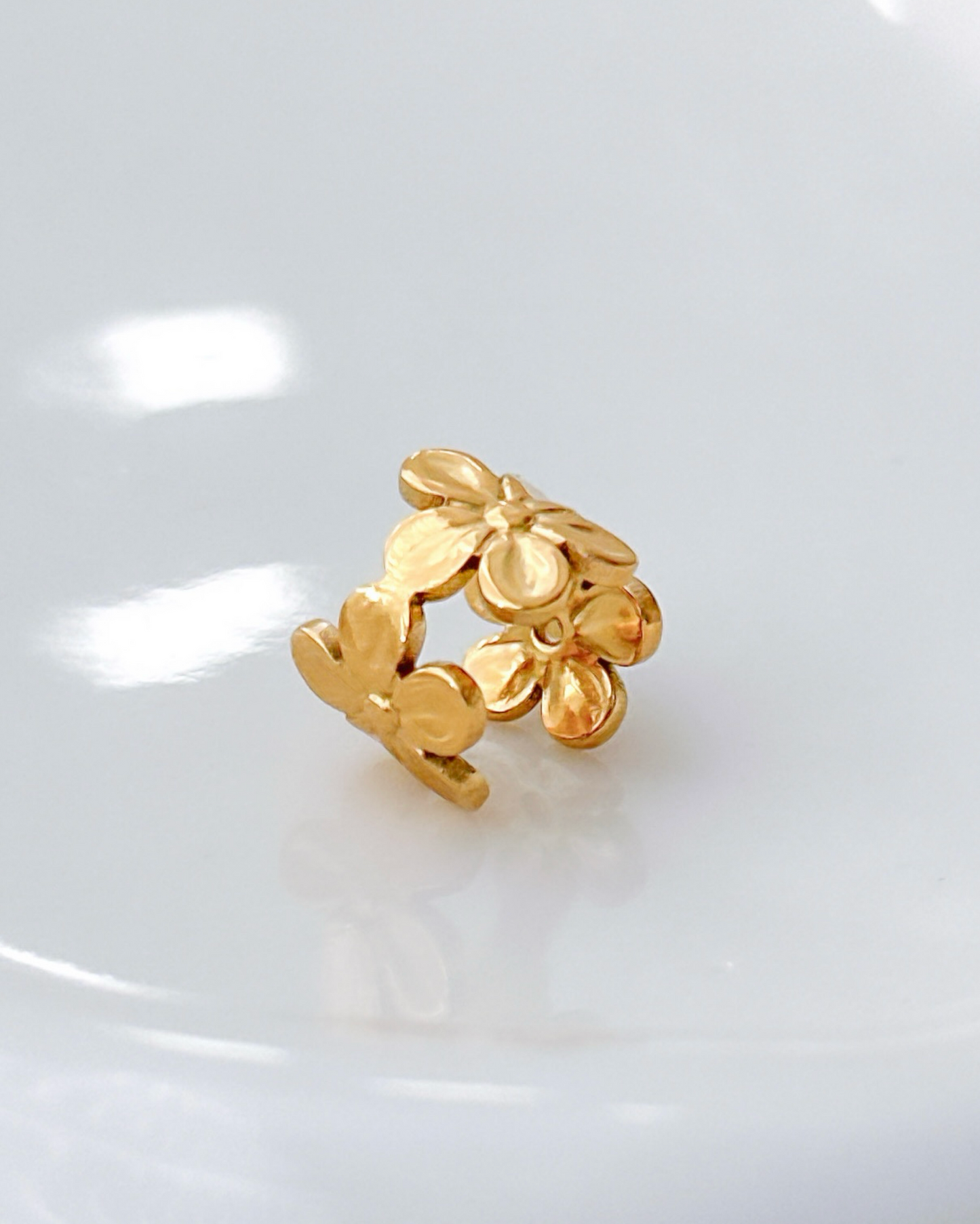 Flower Earring Cuff