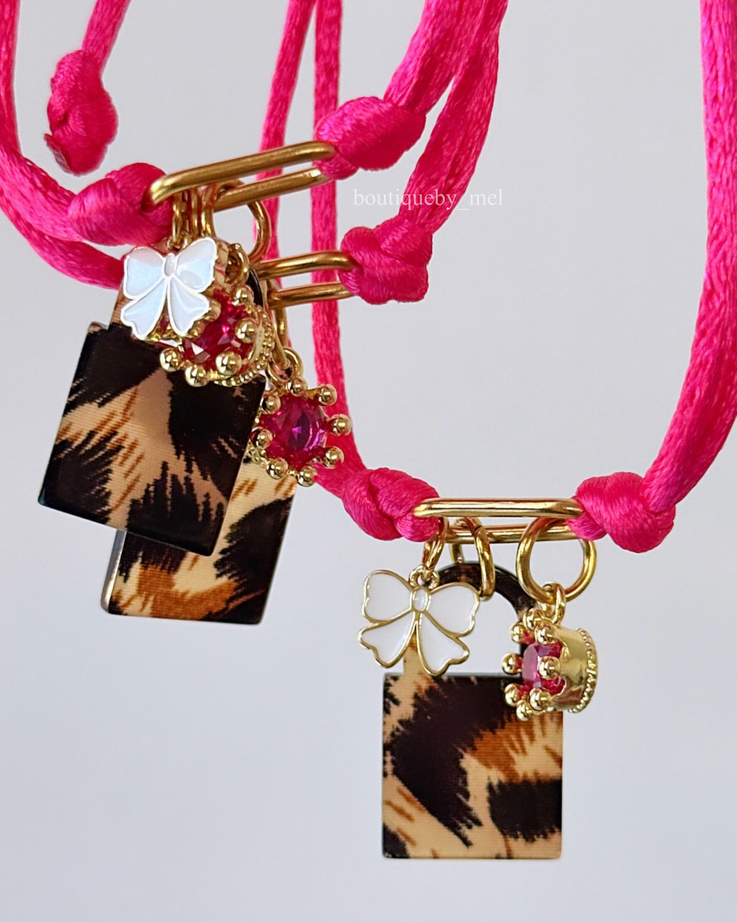 Hot Pink Safari Bracelet