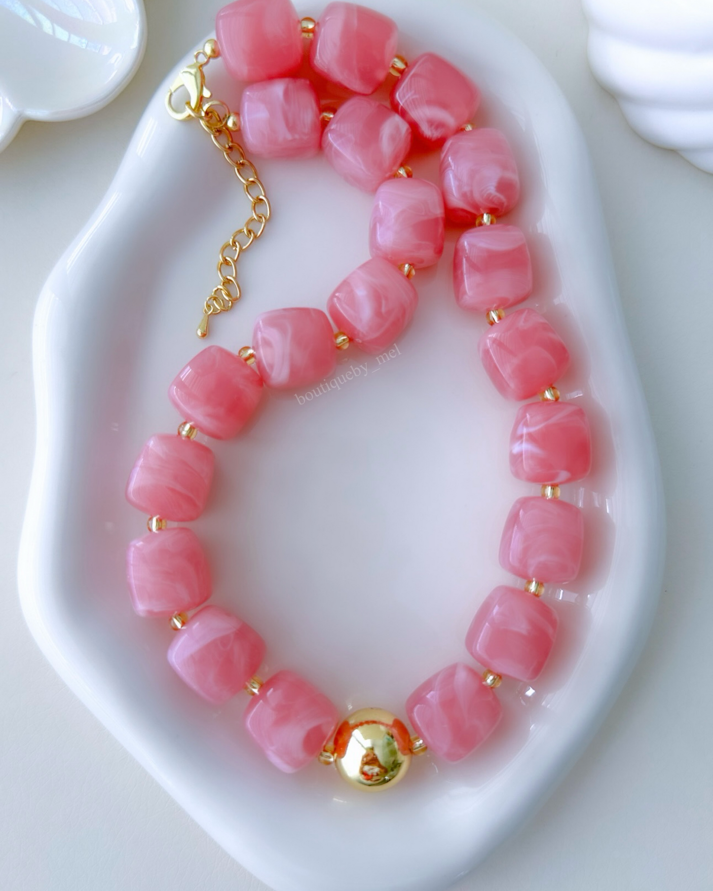 Capri Pink Necklace