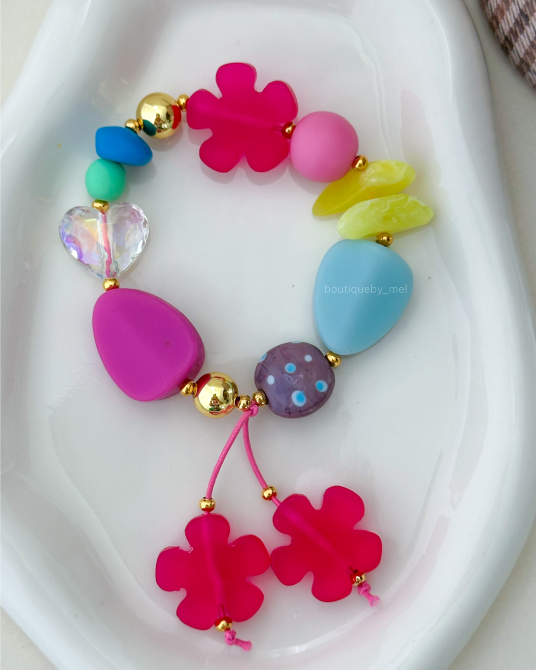 Fuchsia Bloom Bracelet
