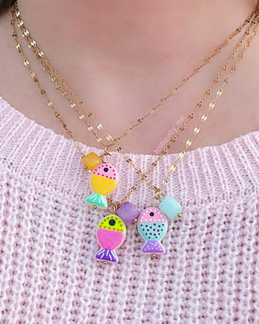 Tropical Fish Necklace