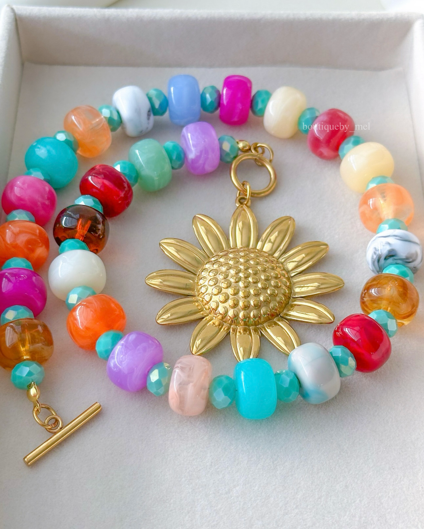 Sunflower Necklace