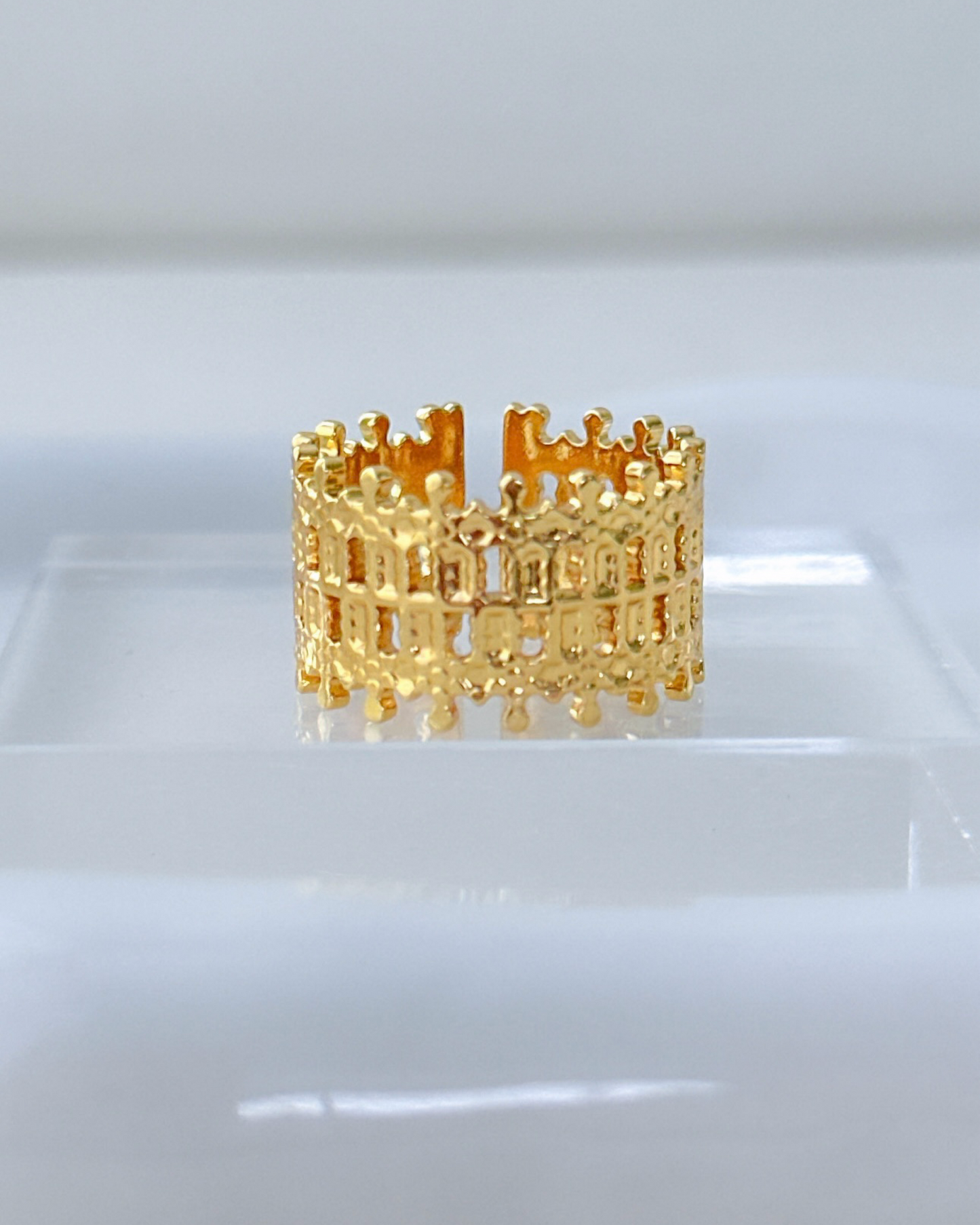Golden Crown Ring