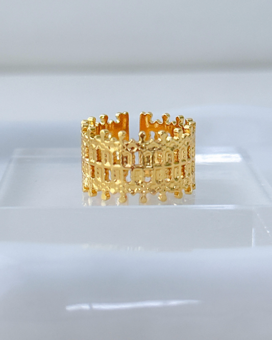 Golden Crown Ring