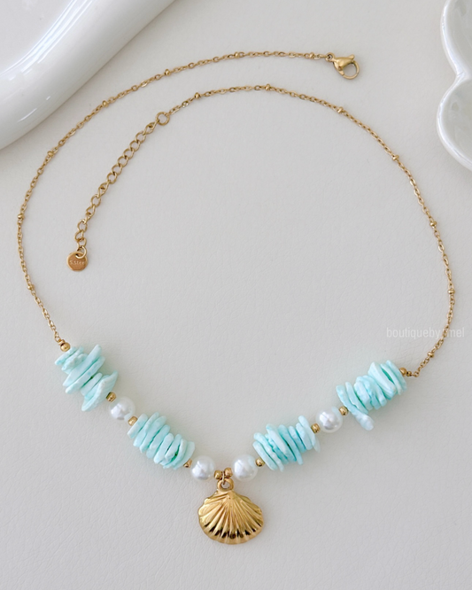 Blue Sea Necklace