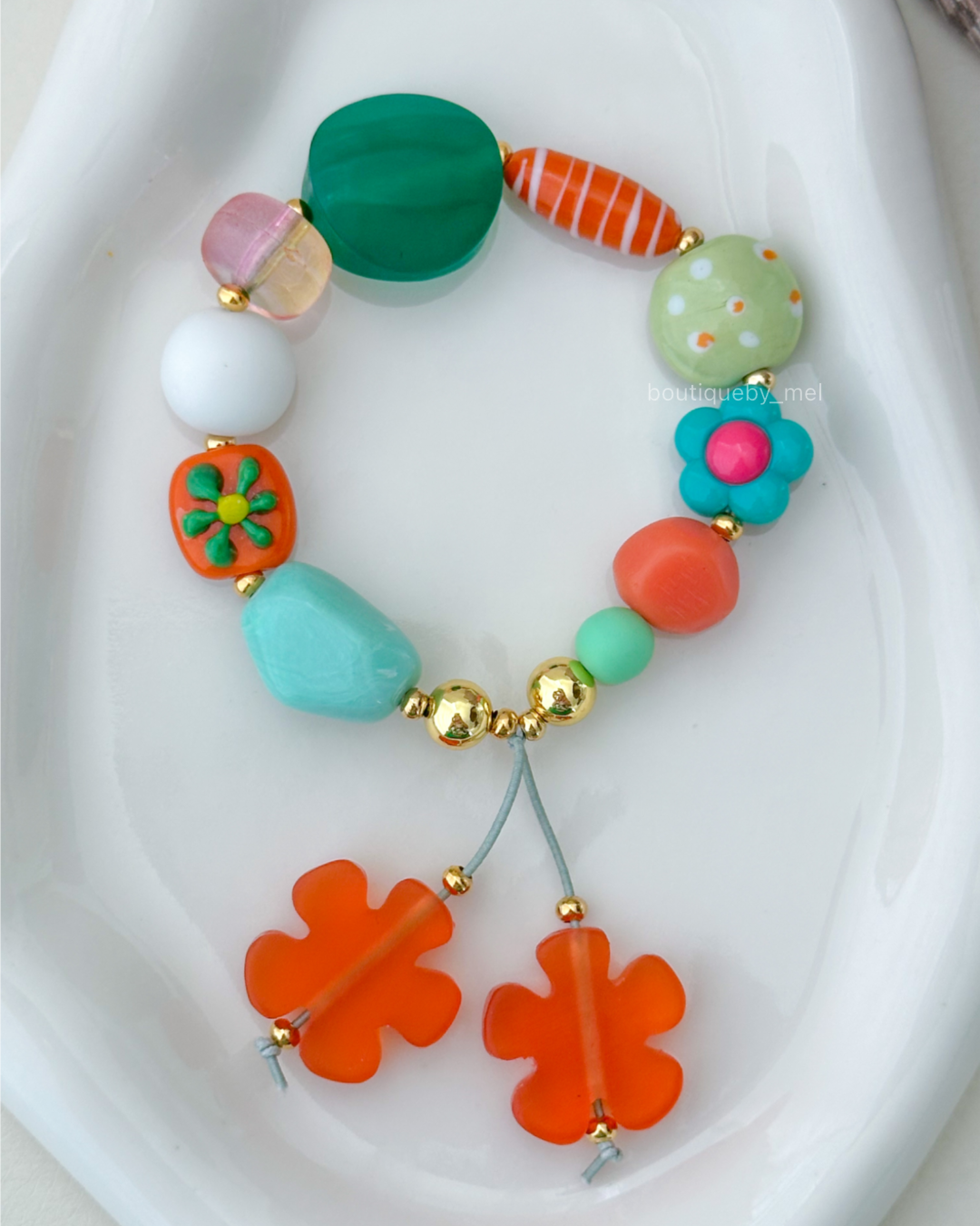 Emerald Bloom Bracelet